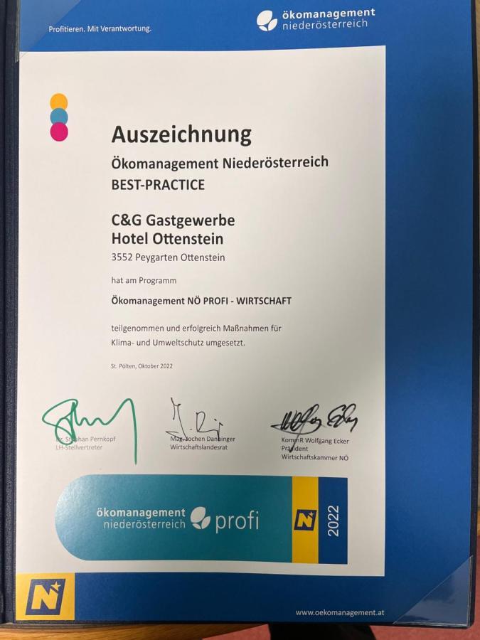 Hotel Ottenstein - Das Wohlfuehlhotel Rastenfeld Екстериор снимка